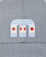 Heather Grey Travis Mathew Michigan Ave 2.0 Snapback Hat