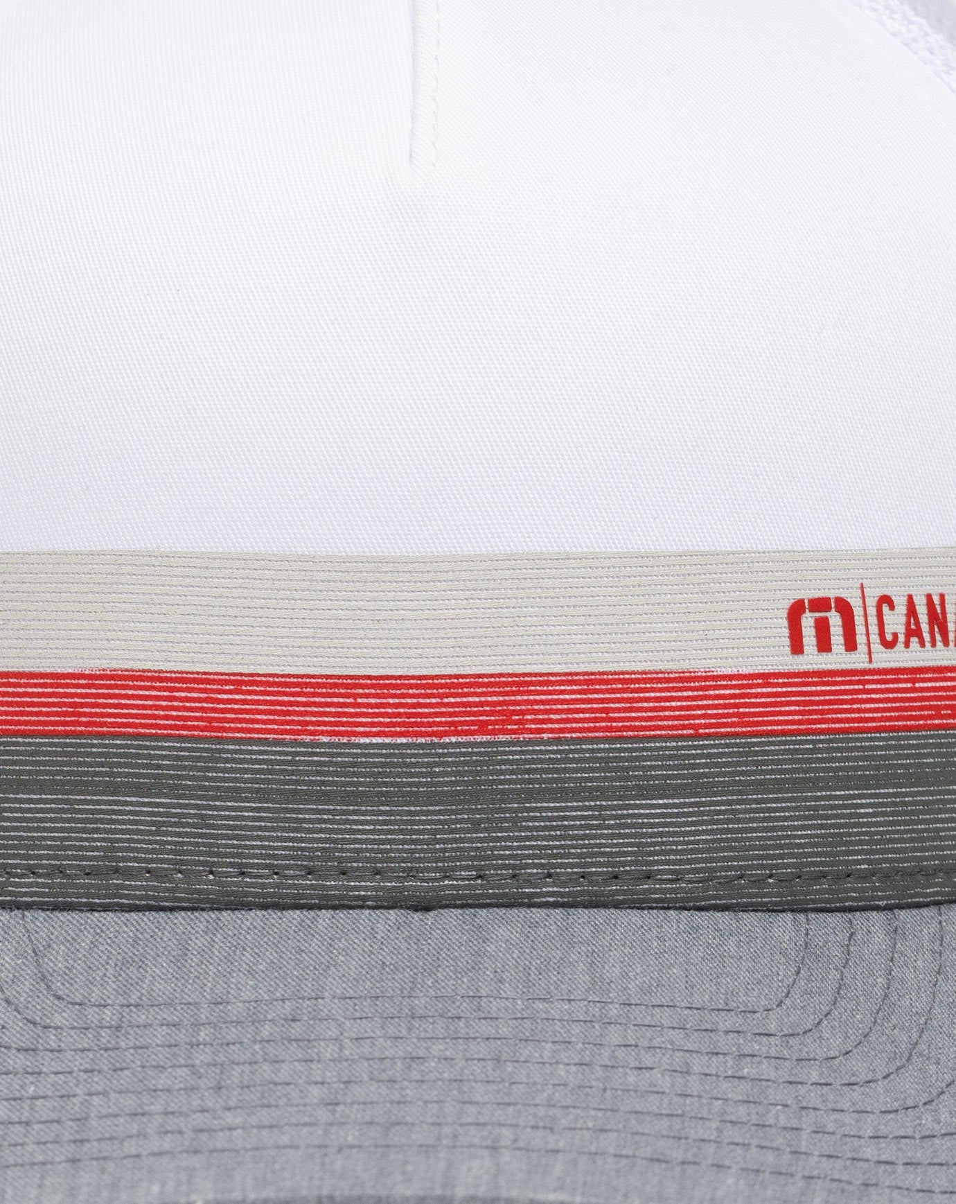 White Travis Mathew North Woods Snapback Hat