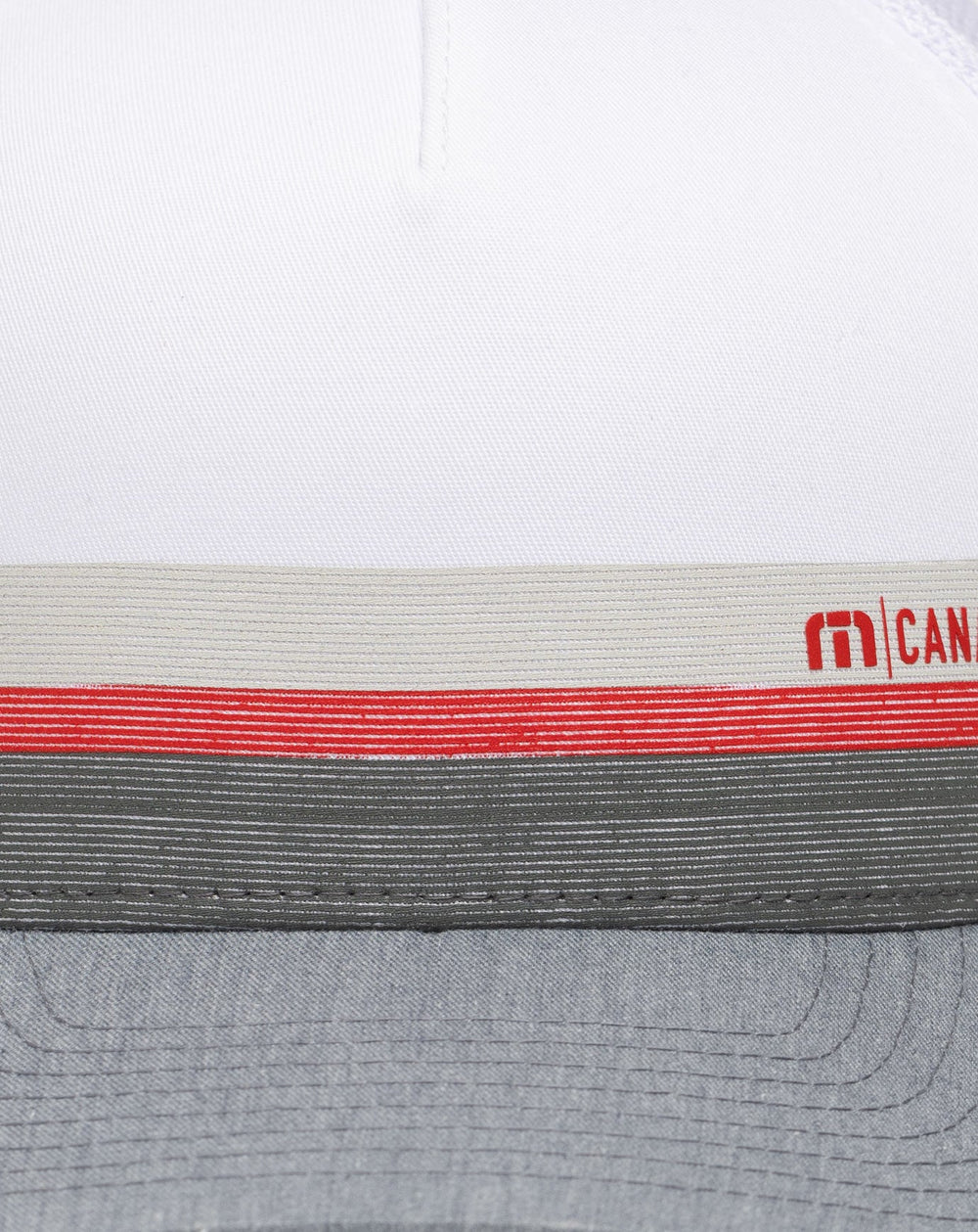 White Travis Mathew North Woods Snapback Hat
