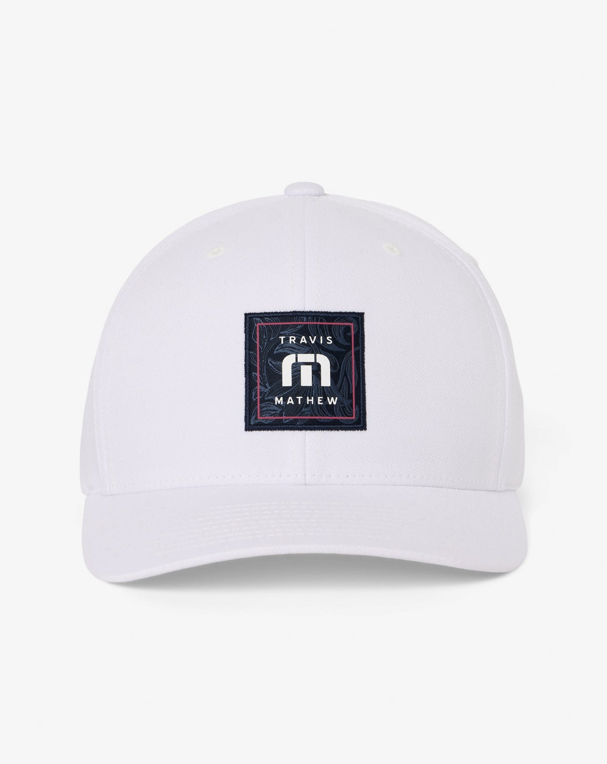 White Travis Mathew Final Boarding Snapback Hat