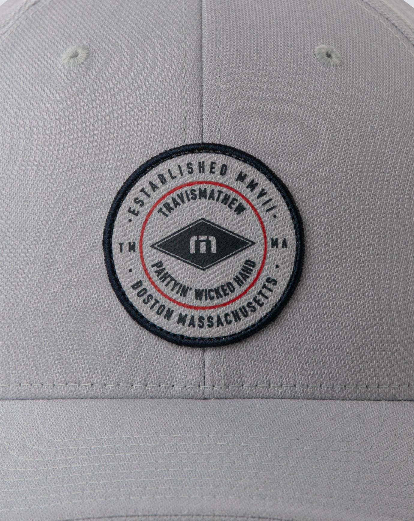 Heather Quiet Shade Travis Mathew Back Bay Snapback Hat