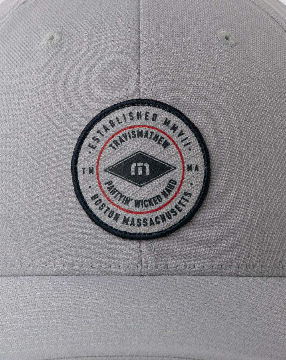 Heather Quiet Shade Travis Mathew Back Bay Snapback Hat