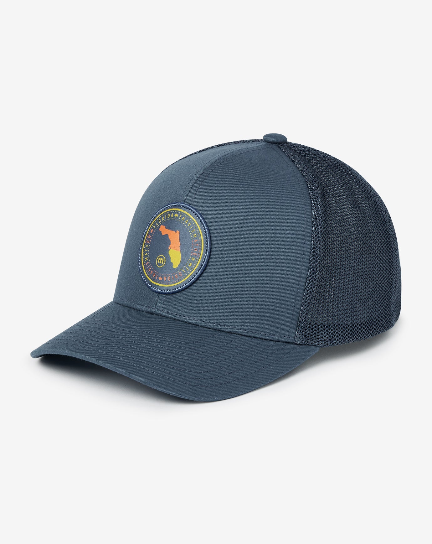 Navy Travis Mathew Later Gator 2.0 Snapback Hat
