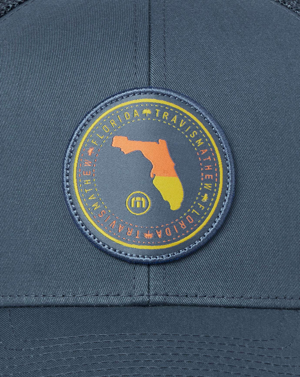 Navy Travis Mathew Later Gator 2.0 Snapback Hat