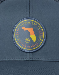 Navy Travis Mathew Later Gator 2.0 Snapback Hat