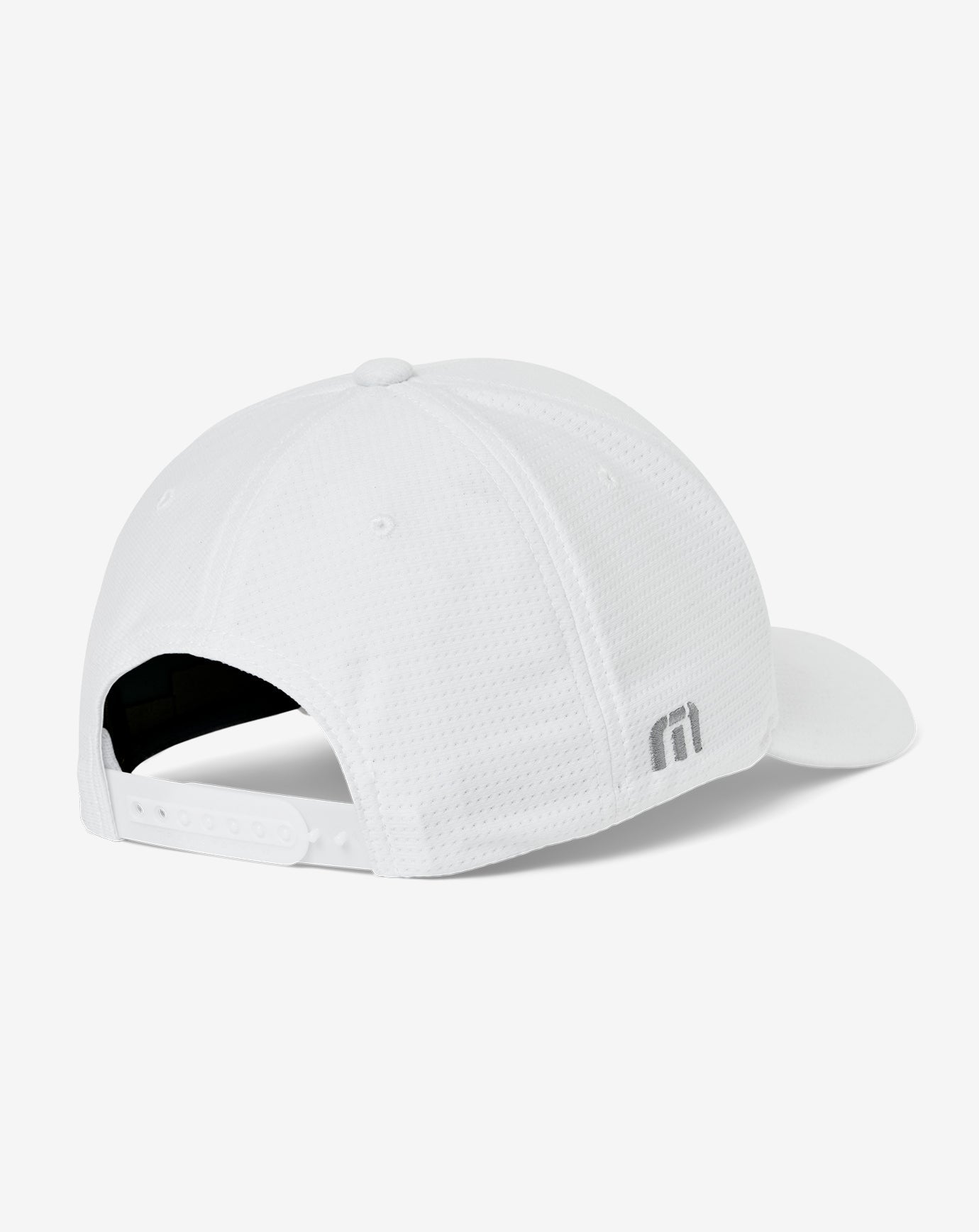 White Travis Mathew Bahamas Blank Snapback Hat