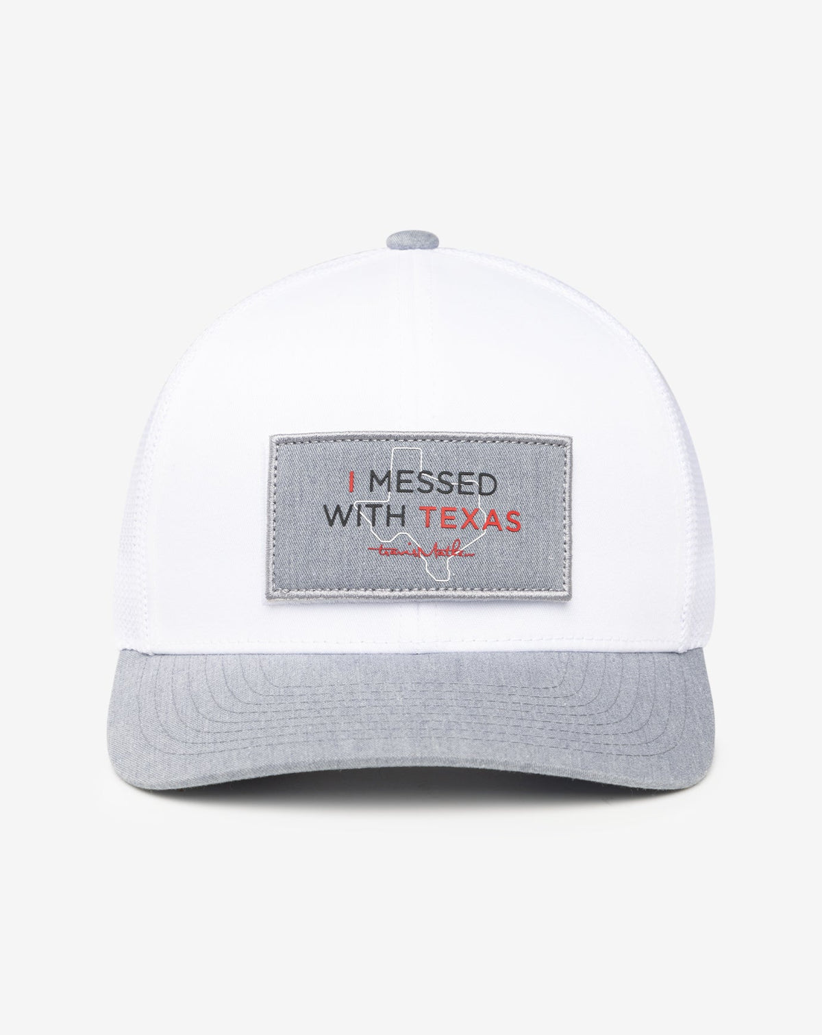 White Travis Mathew Barton Springs Snapback Hat