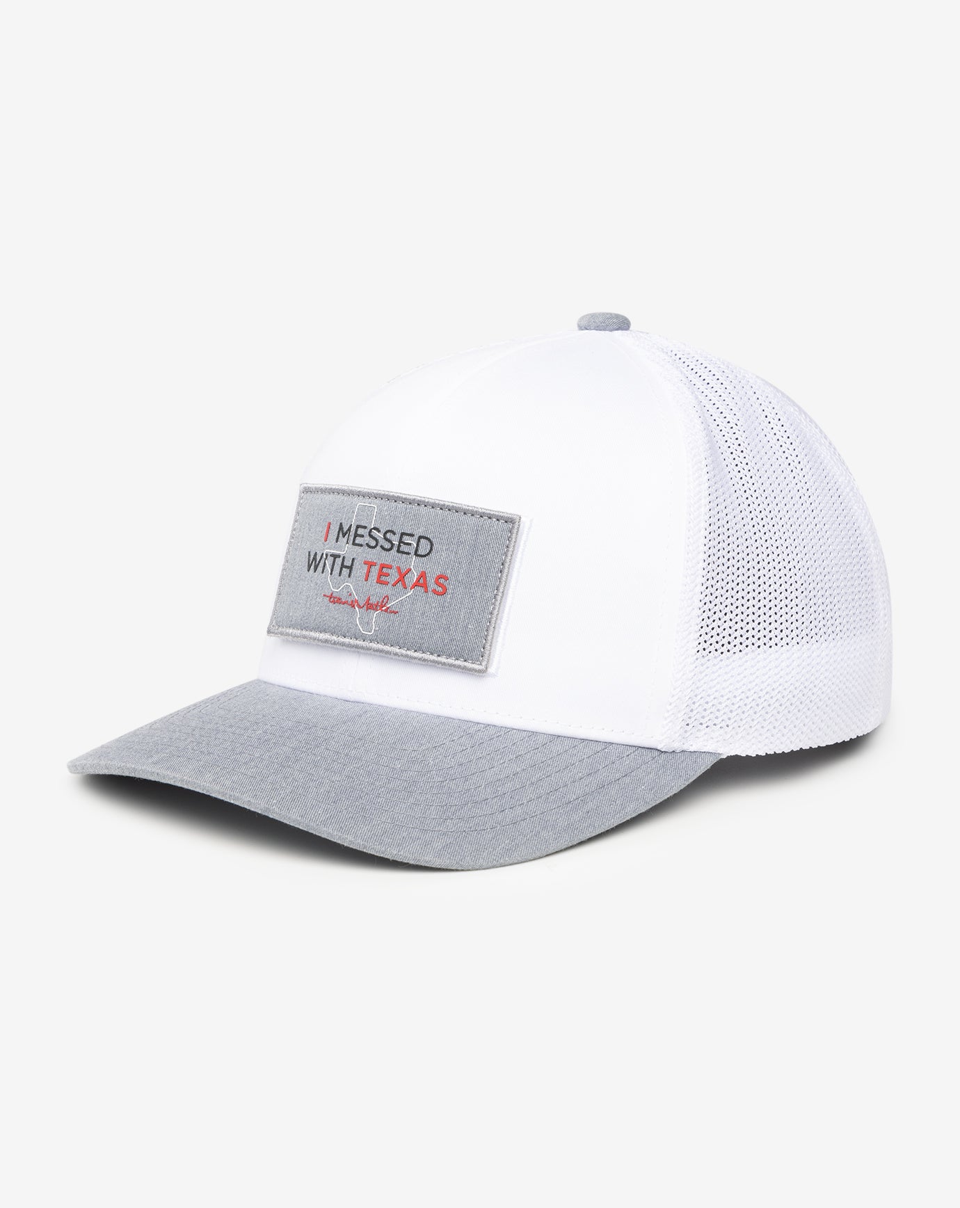 White Travis Mathew Barton Springs Snapback Hat