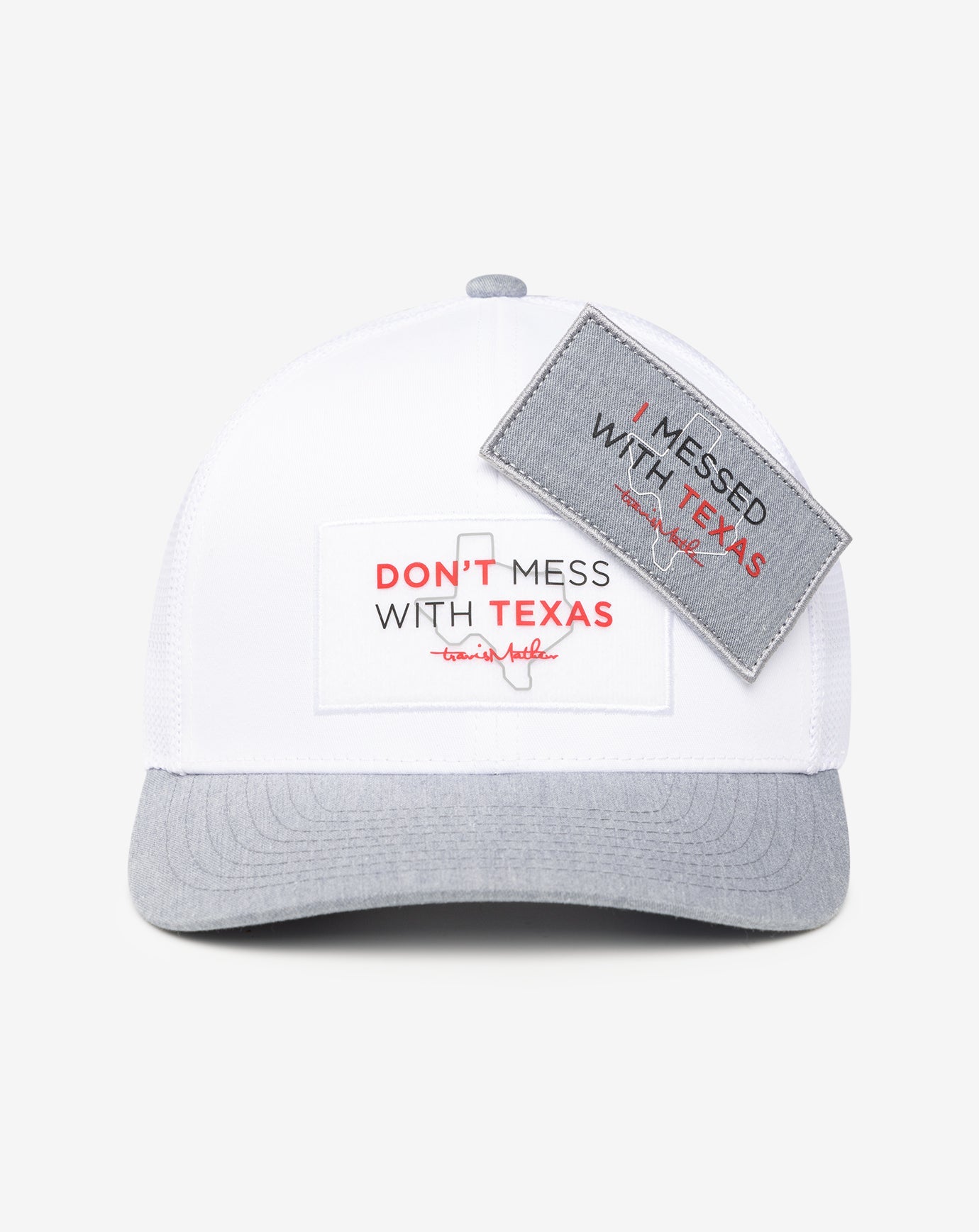 White Travis Mathew Barton Springs Snapback Hat