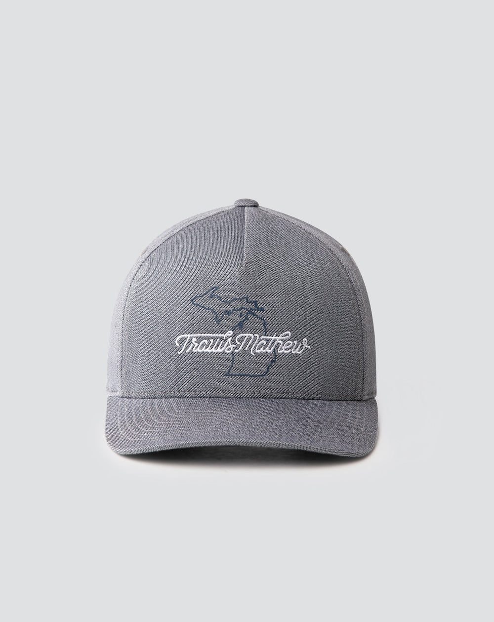 Heather Quiet Shade Travis Mathew Euchre Snapback Hat