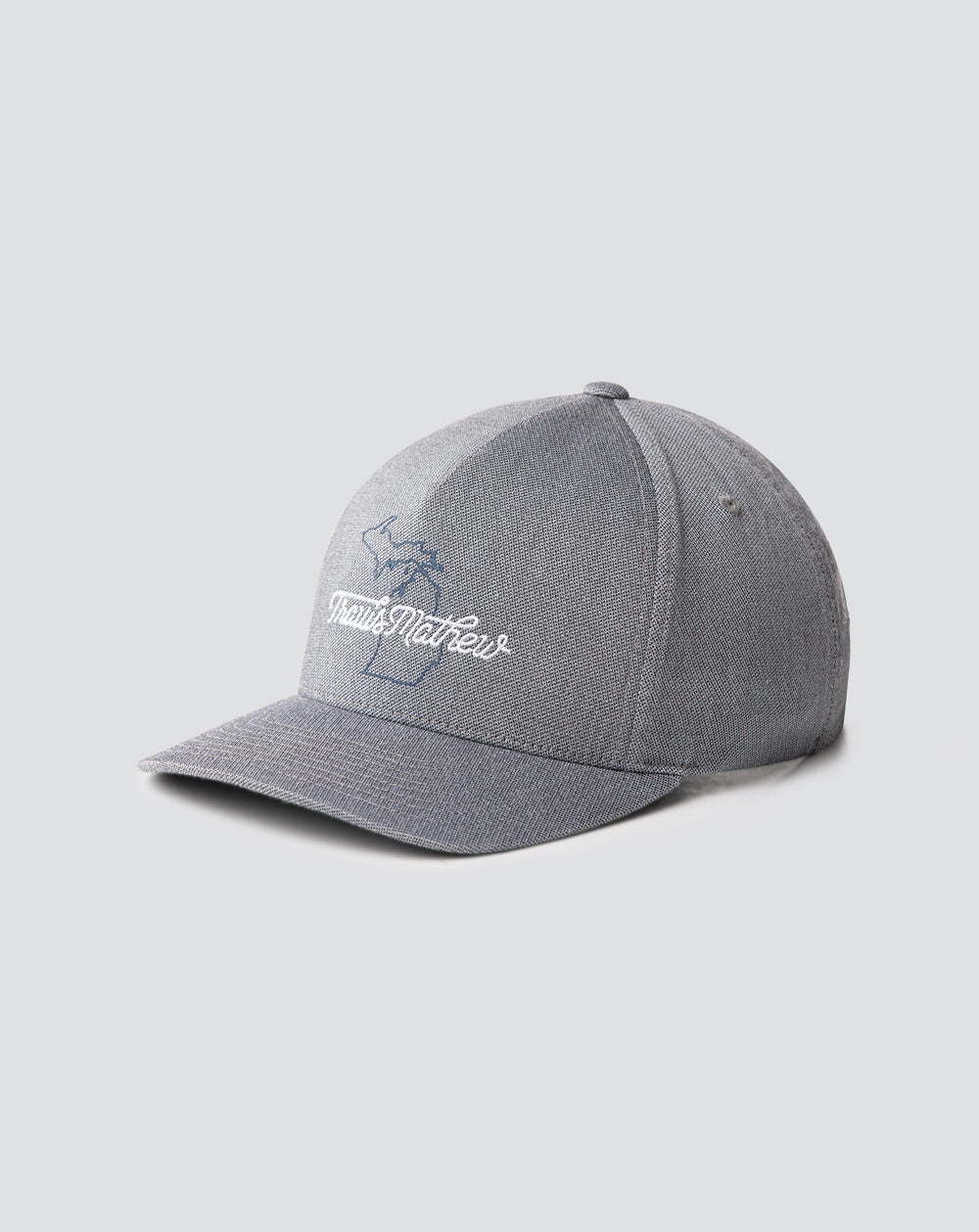 Heather Quiet Shade Travis Mathew Euchre Snapback Hat