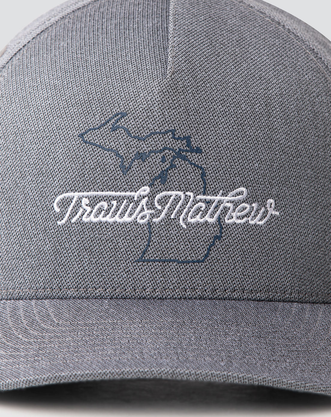 Heather Quiet Shade Travis Mathew Euchre Snapback Hat
