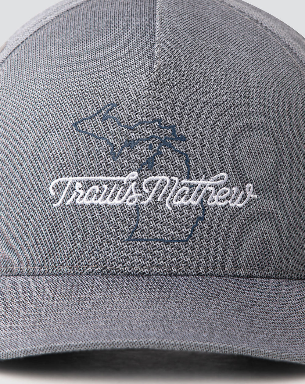 Heather Quiet Shade Travis Mathew Euchre Snapback Hat