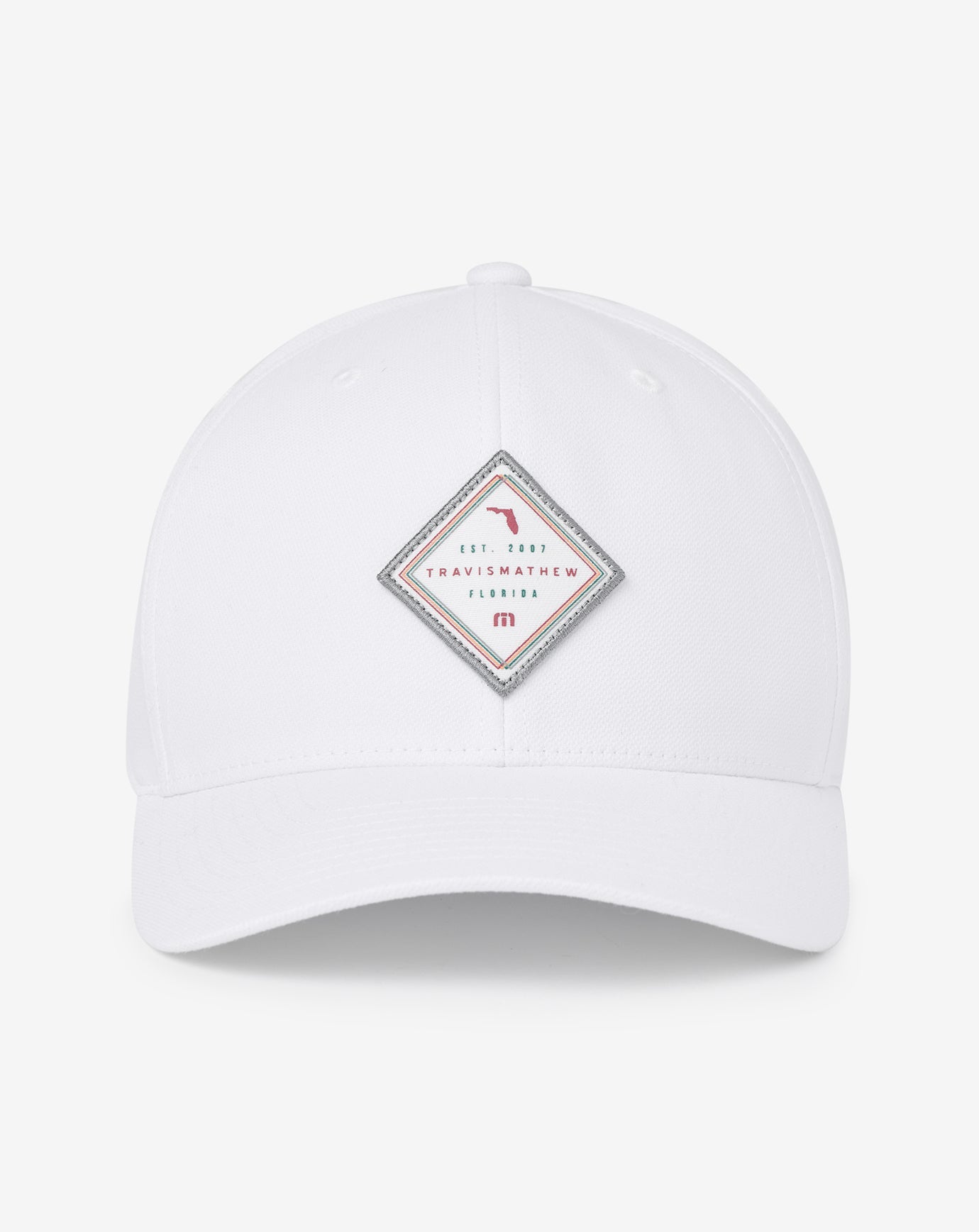 White Travis Mathew Loan Shark Snapback Hat