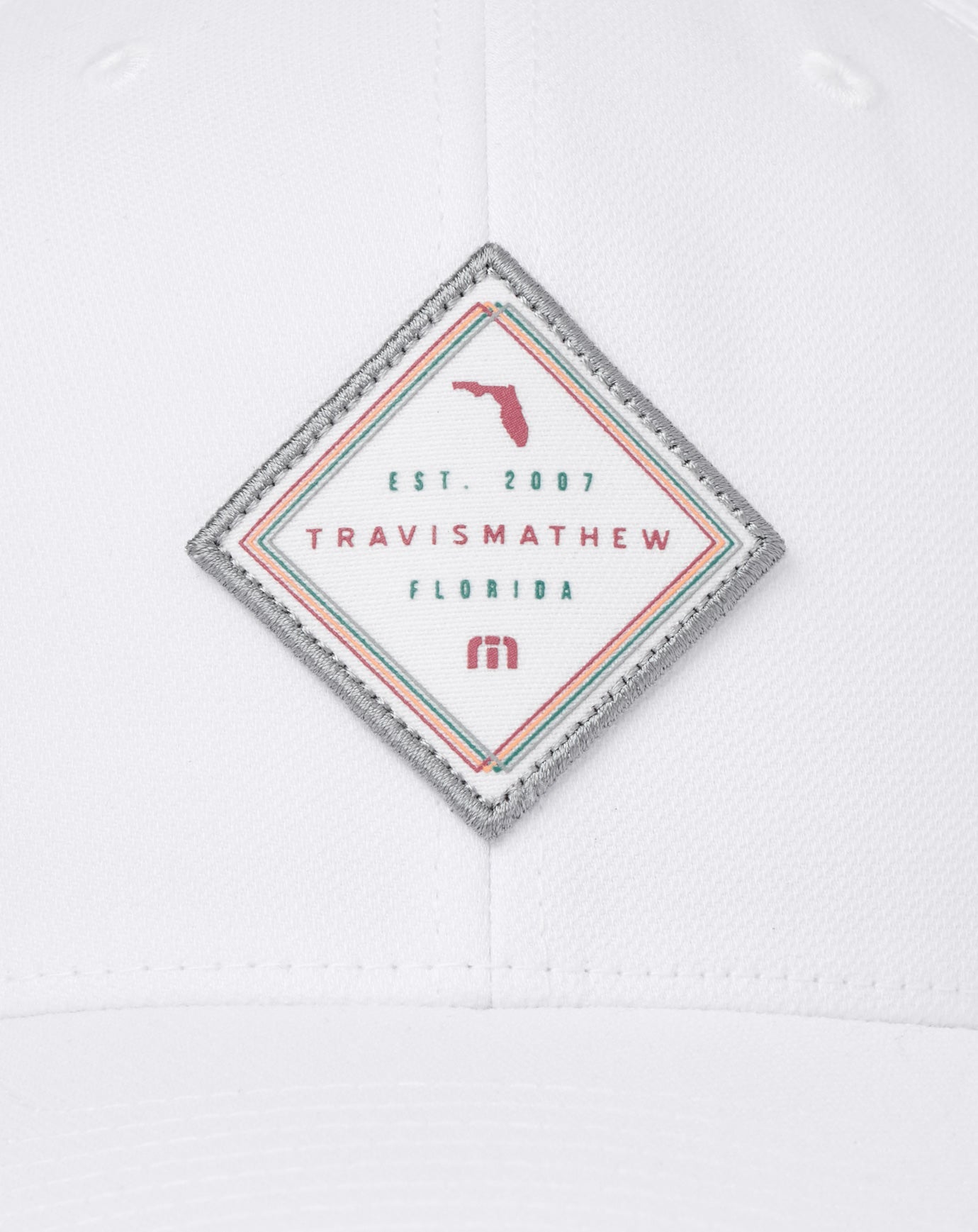 White Travis Mathew Loan Shark Snapback Hat