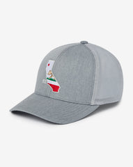 Heather Grey Travis Mathew Stater 3.0 Snapback Hat
