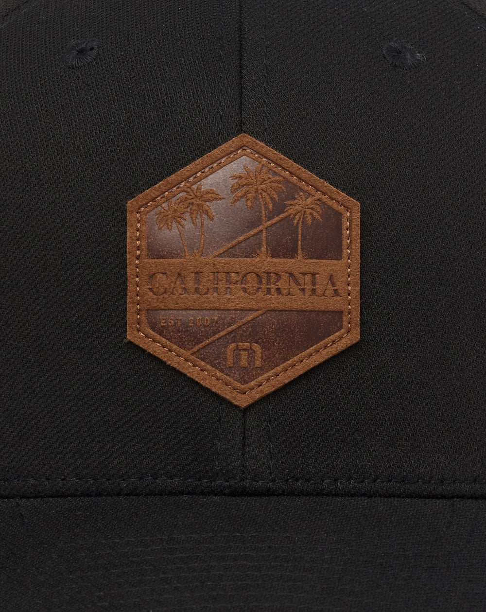 Black Travis Mathew Kirby Cove 2.0 Snapback Hat
