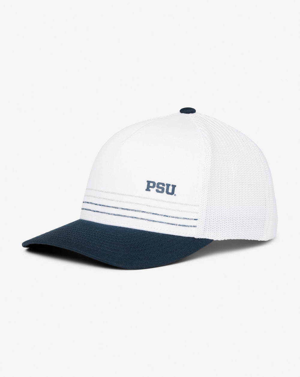 White Travis Mathew PSU Drum Major Snapback Hat