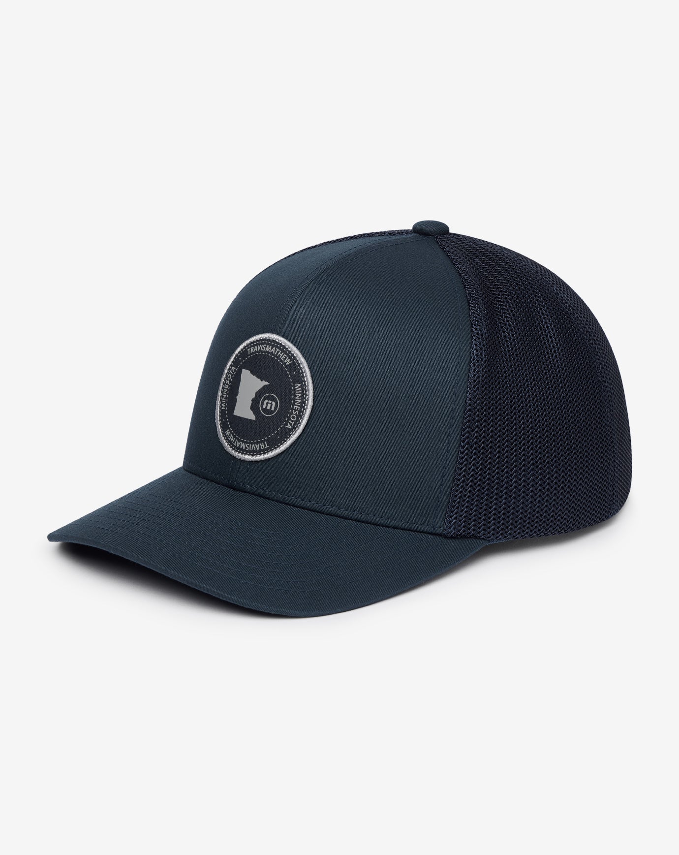 Navy Travis Mathew Oh For Sure 2.0 Snapback Hat