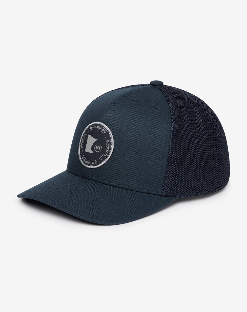 Navy Travis Mathew Oh For Sure 2.0 Snapback Hat