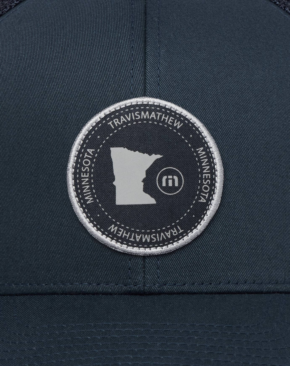Navy Travis Mathew Oh For Sure 2.0 Snapback Hat