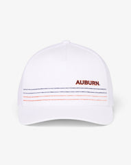White Travis Mathew Auburn Drum Major Snapback Hat