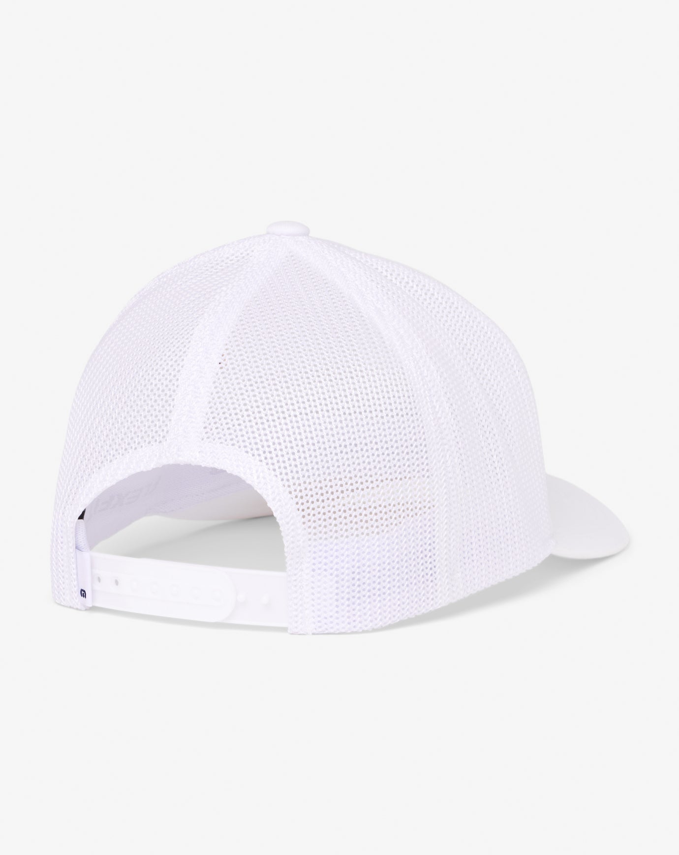 White Travis Mathew Auburn Drum Major Snapback Hat