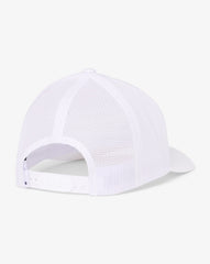 White Travis Mathew Auburn Drum Major Snapback Hat