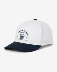 White Travis Mathew Firecracker Fiesta Snapback Hat
