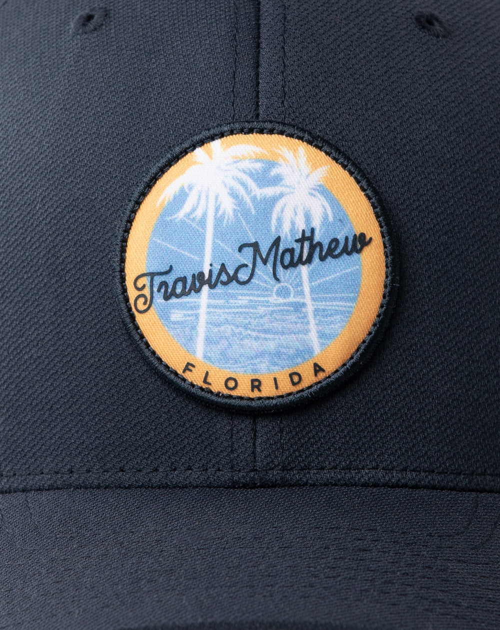 Blue Nights Travis Mathew Stingray Shuffle Snapback Hat