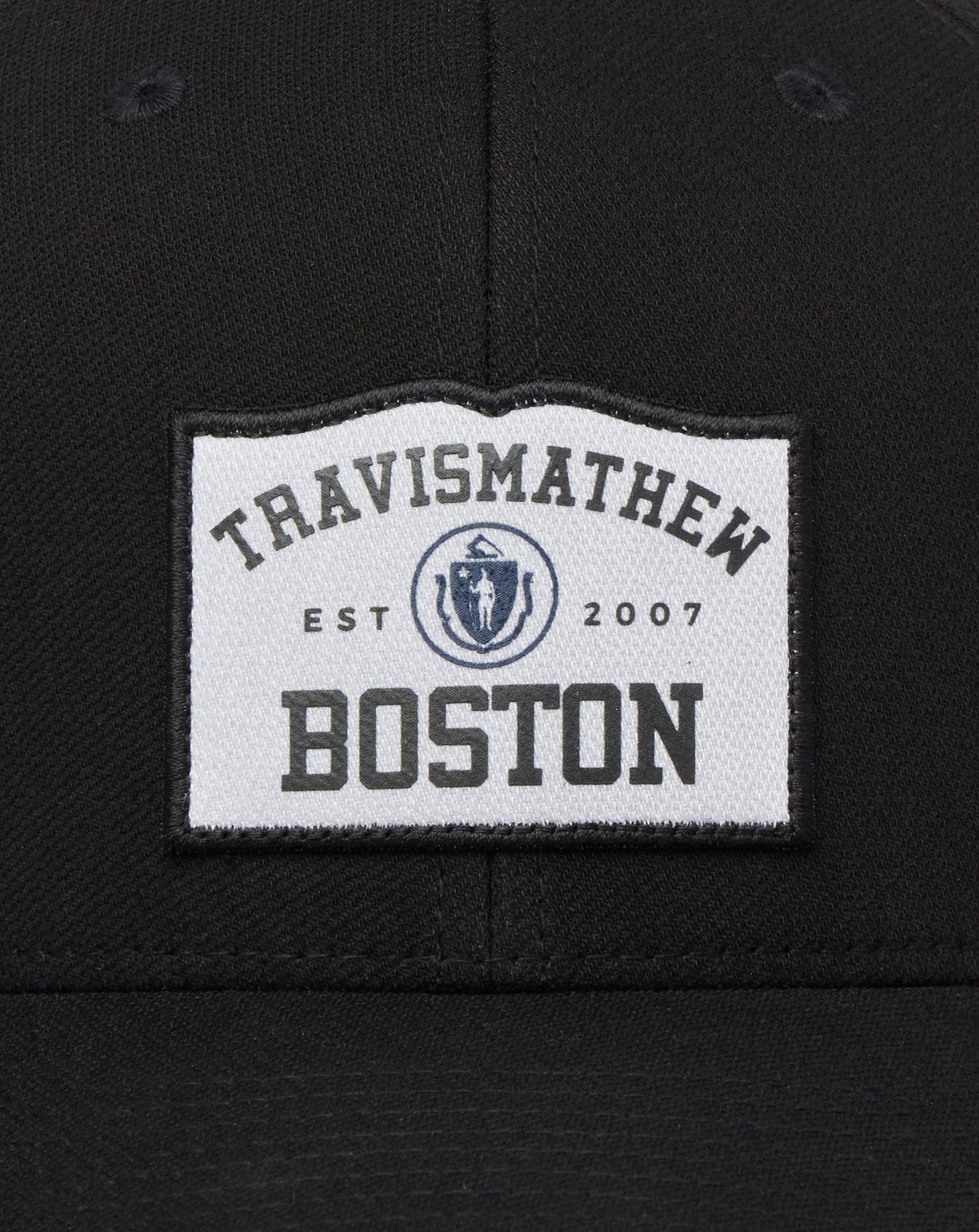 Black Travis Mathew Boylston 2.0 Snapback Hat