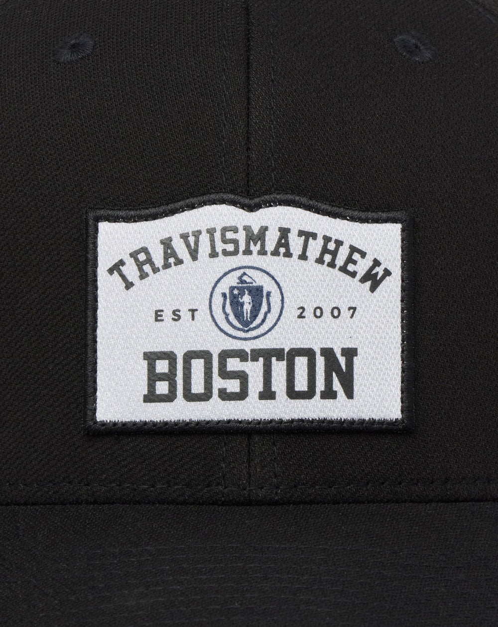 Black Travis Mathew Boylston 2.0 Snapback Hat