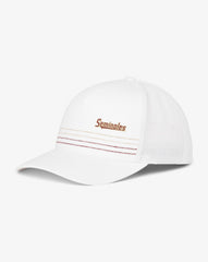 White Travis Mathew FSU Drum Major Snapback Hat