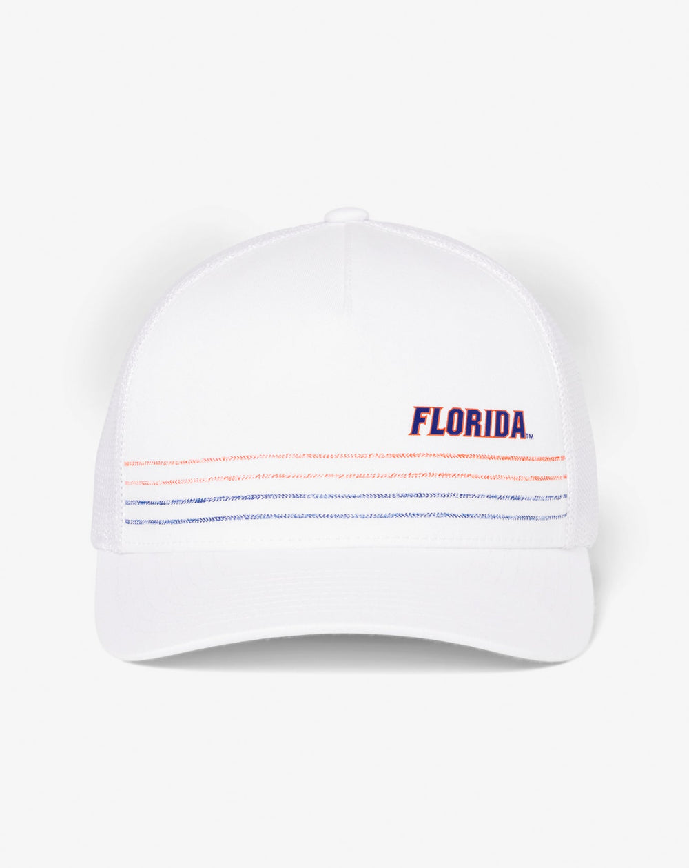 White Travis Mathew Florida Drum Major Snapback Hat