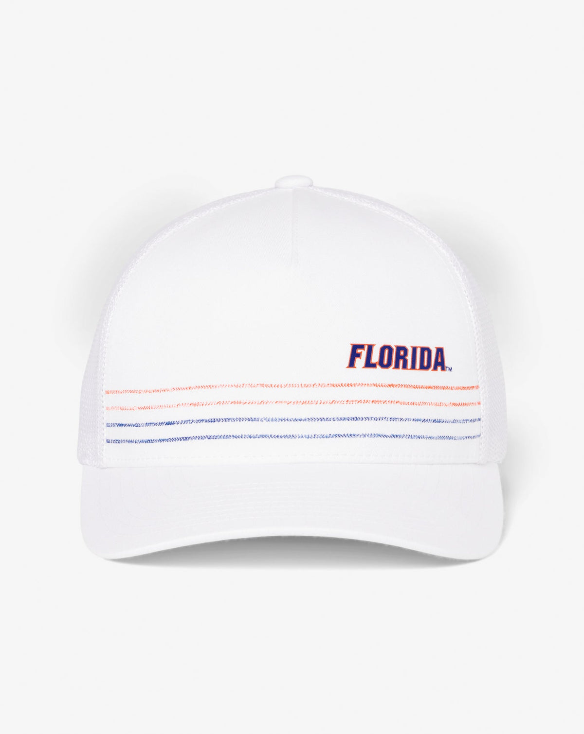 White Travis Mathew Florida Drum Major Snapback Hat