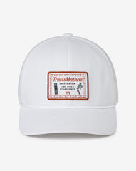 White Travis Mathew Haupaia Pie Snapback Hat