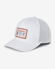 White Travis Mathew Haupaia Pie Snapback Hat