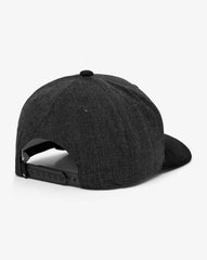Black Travis Mathew Burnley Rustic Road Snapback Hat