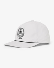 White Travis Mathew Local Favorite Snapback Hat