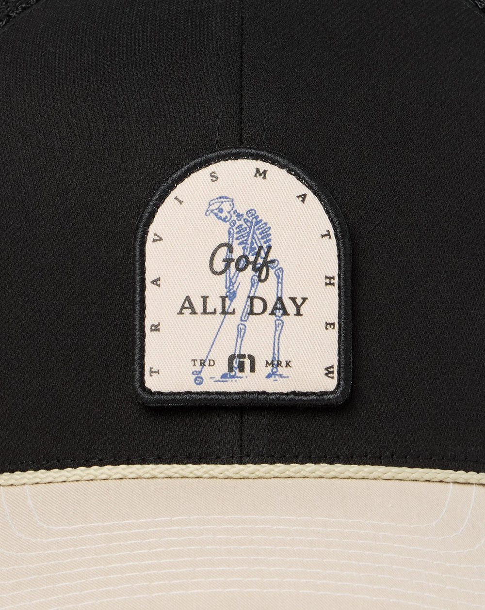 Black Travis Mathew Beer Break Snapback Hat
