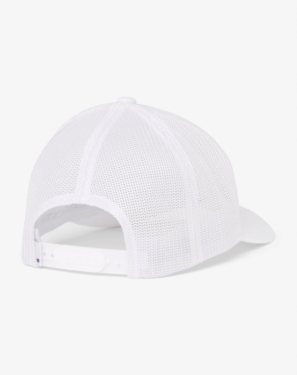 White Travis Mathew LSU Drum Major Snapback Hat