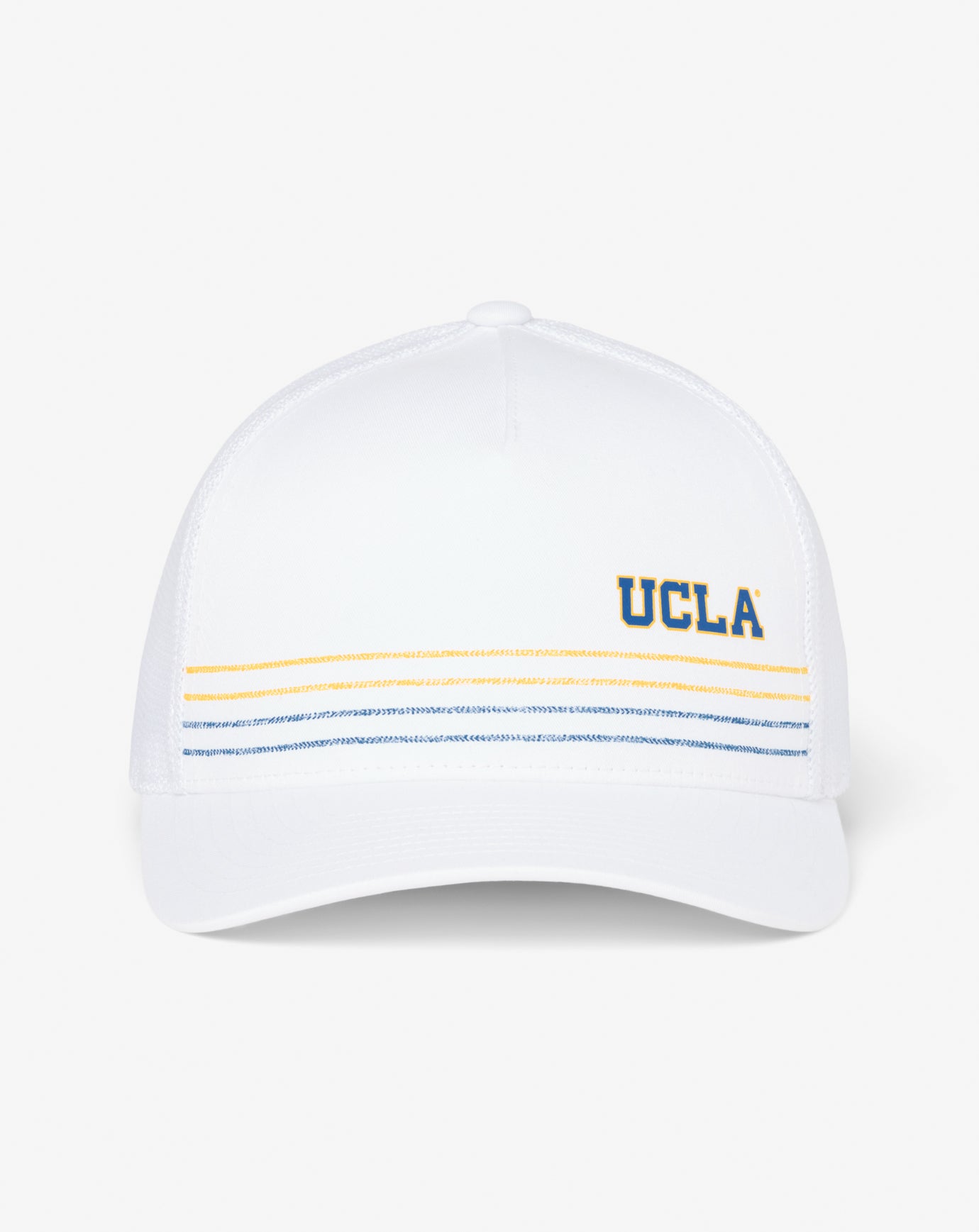White Travis Mathew UCLA Drum Major Snapback Hat