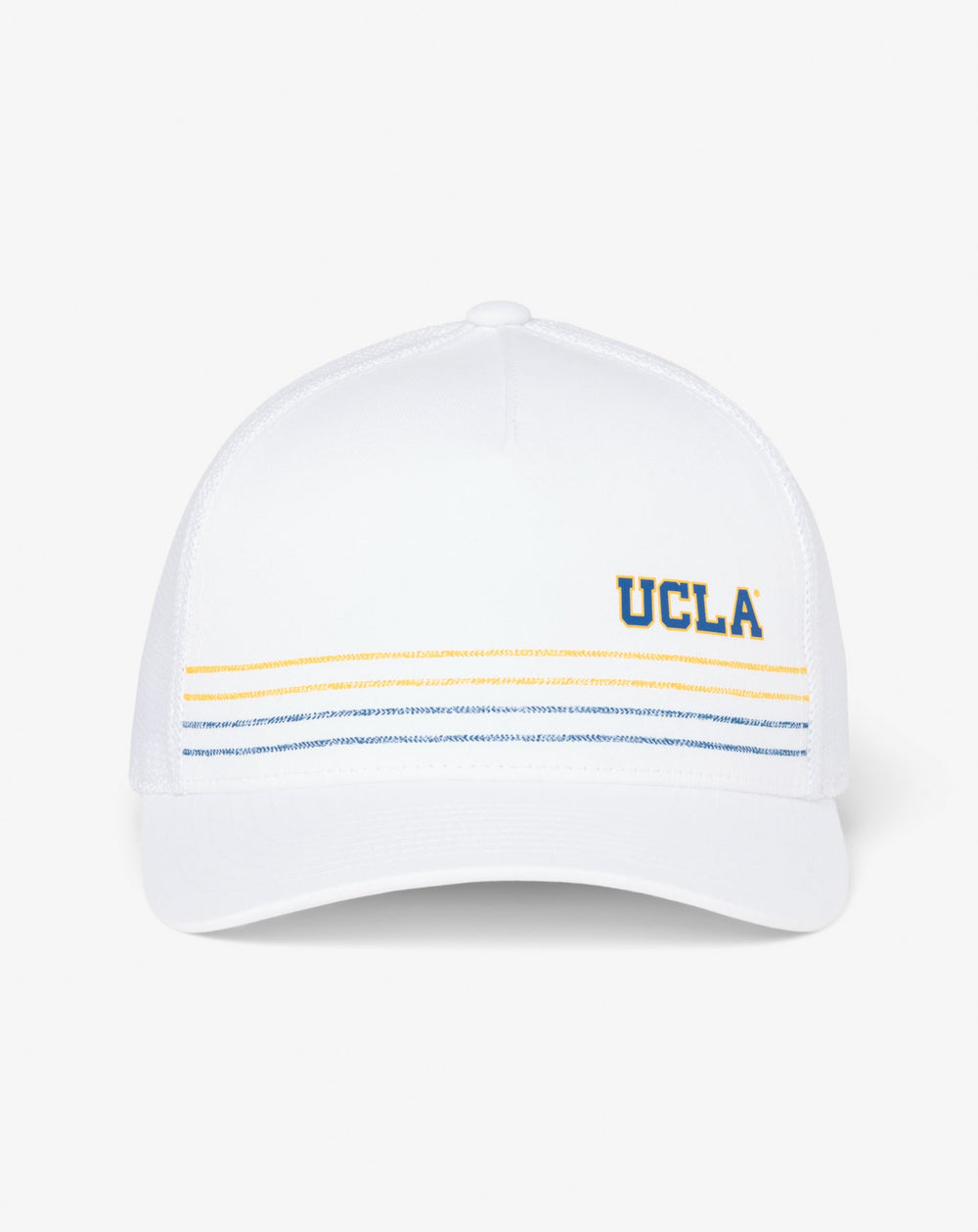 White Travis Mathew UCLA Drum Major Snapback Hat