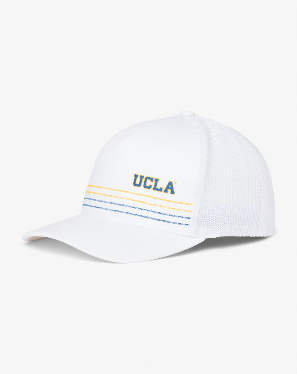 White Travis Mathew UCLA Drum Major Snapback Hat