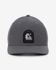 Heather Grey Pinstripe Travis Mathew Myths And Legends Snapback Hat
