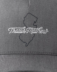 Heather Quiet Shade Travis Mathew Situation Snapback Hat