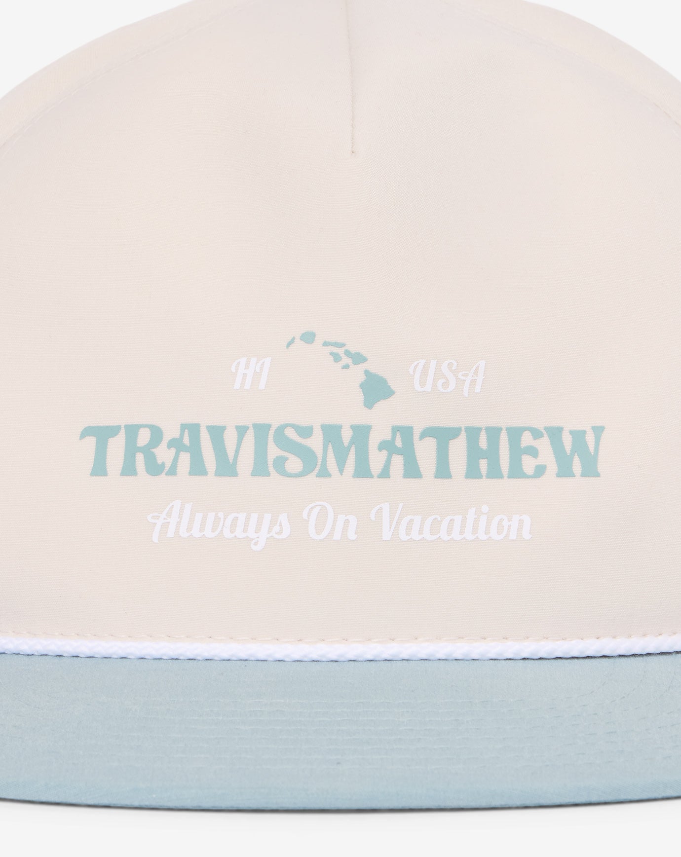Moonbeam Travis Mathew Helm Hopper Snapback Hat