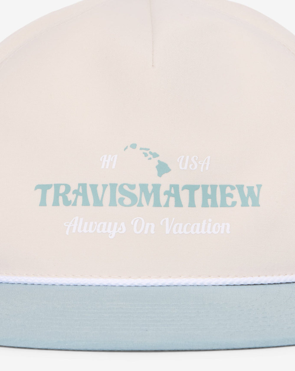 Moonbeam Travis Mathew Helm Hopper Snapback Hat