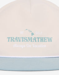 Moonbeam Travis Mathew Helm Hopper Snapback Hat