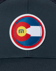 Navy Travis Mathew Hop Boulders 2.0 Snapback Hat